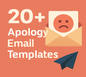how to write an apology email