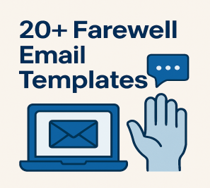 farewell email to colleagues