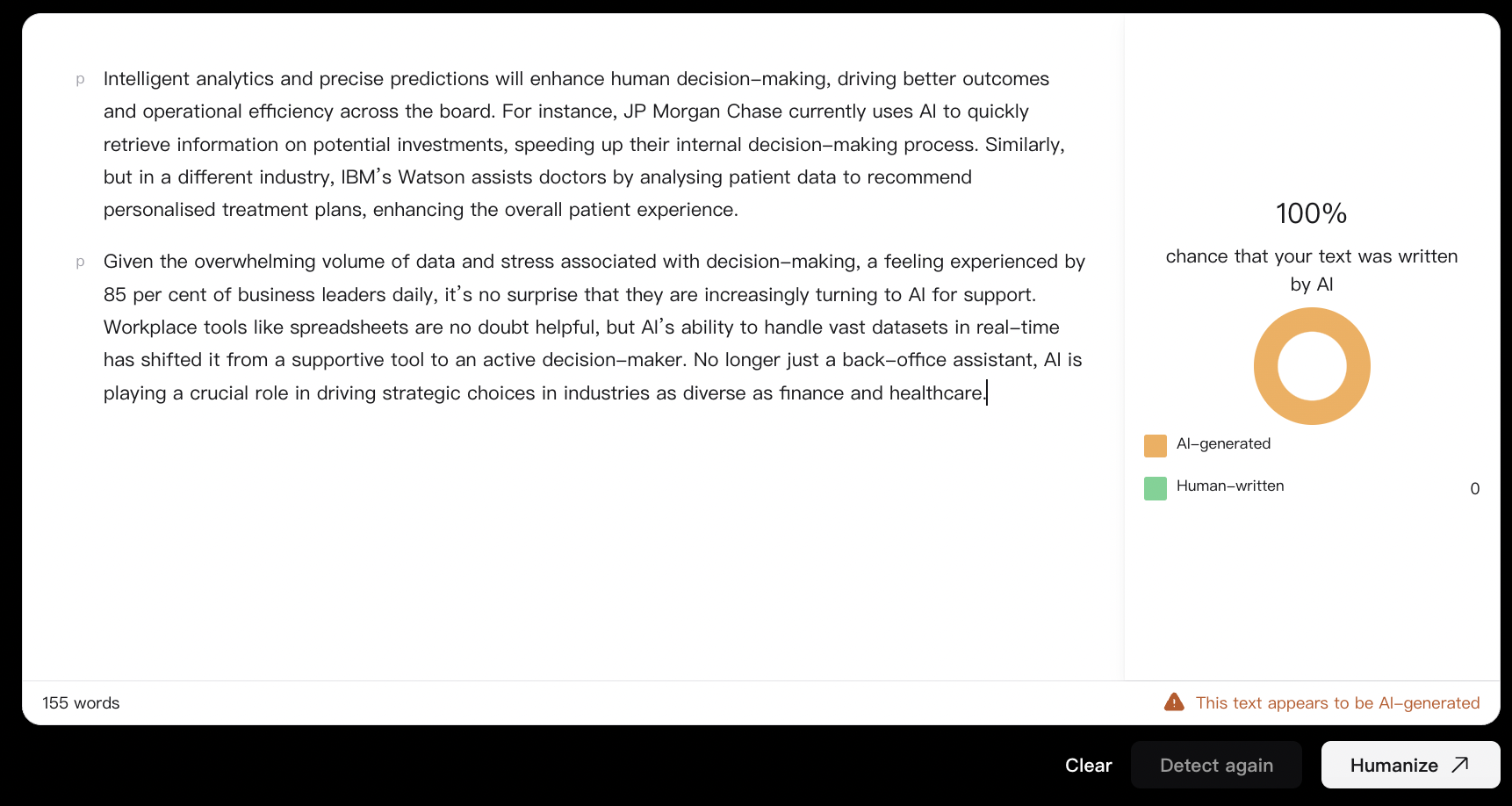 Surfer AI Detector