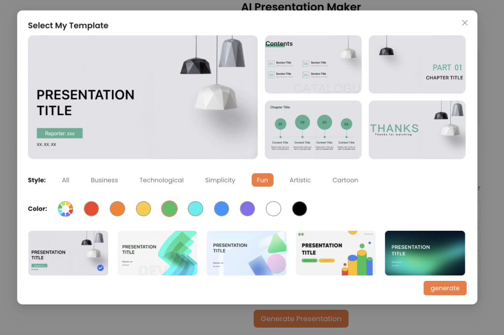 Making a Good Informative Speech Presentation with Oreate AI - Step 2