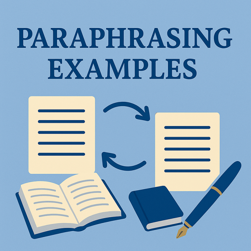 paraphrasing examples