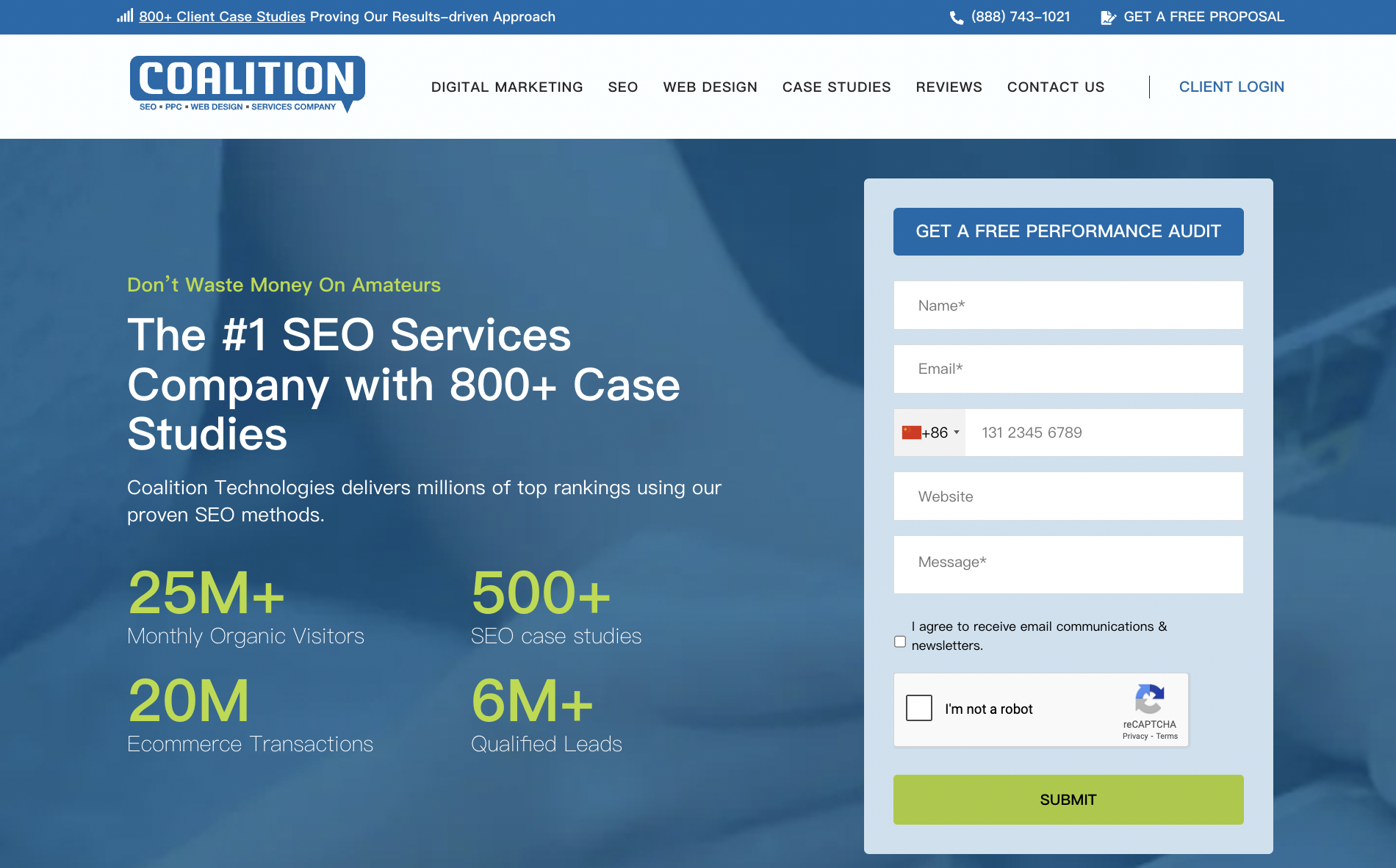 On-page SEO Service - Coalition Technologies