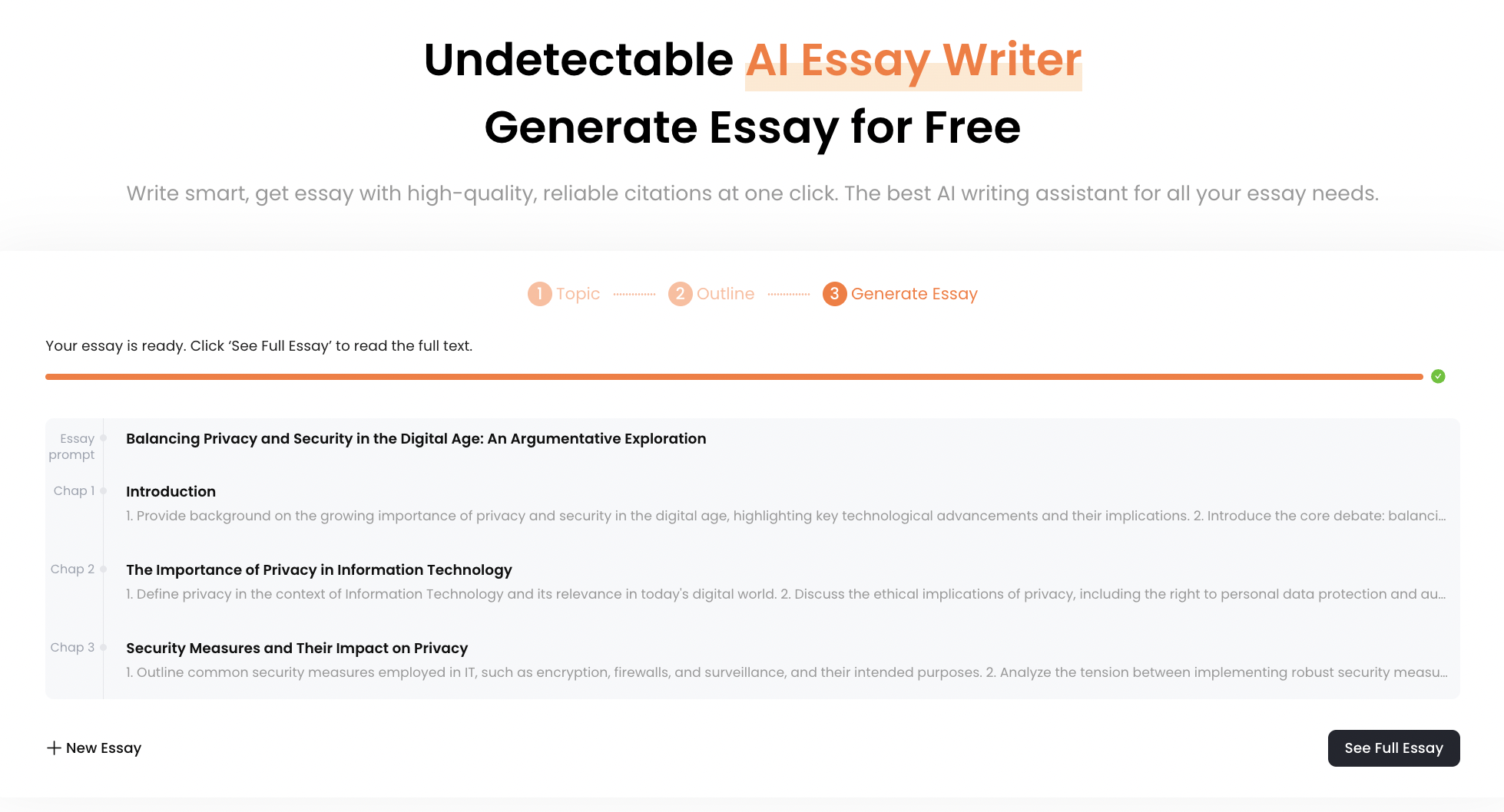 Oreate AI essay writer step guide 03