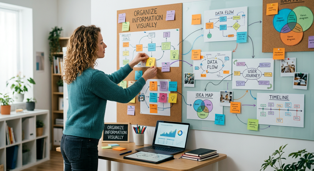 Study Tips to Improve Learning Efficiency: Organize Information Visually