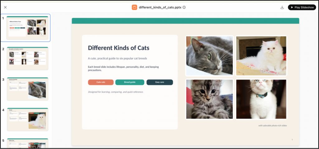 How to Use ChatGPT to Create a PowerPoint: Step 3
