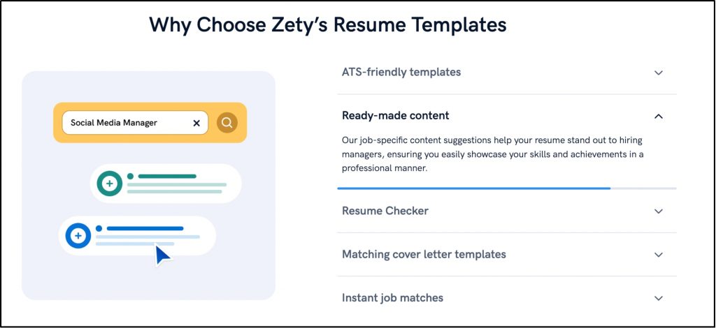 Best 4 Online Tools to Make a Good Resume: Zety Resume Builder