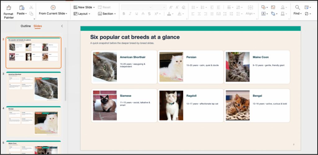How to Use ChatGPT to Create a PowerPoint: Step 4-2