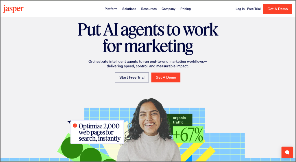 Popular AI Tools That Help Write Books: Jasper