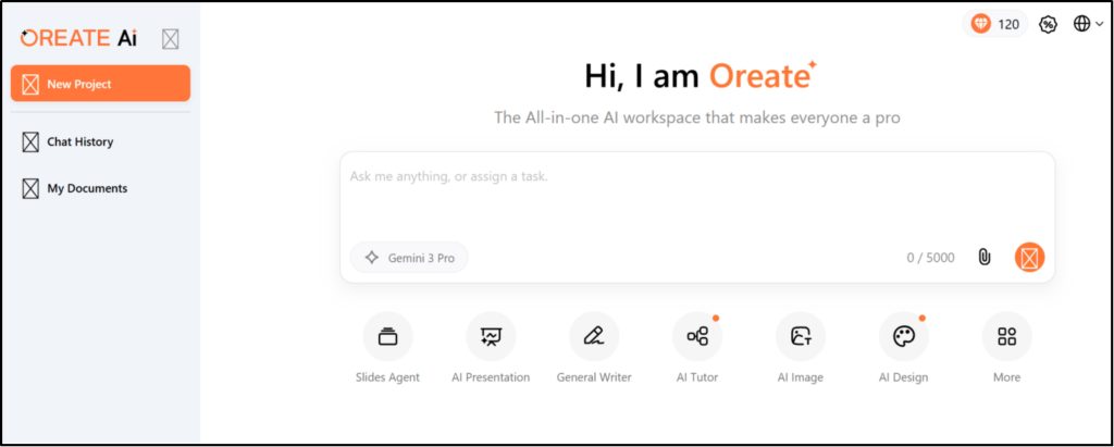 Oreate AI Image Generator