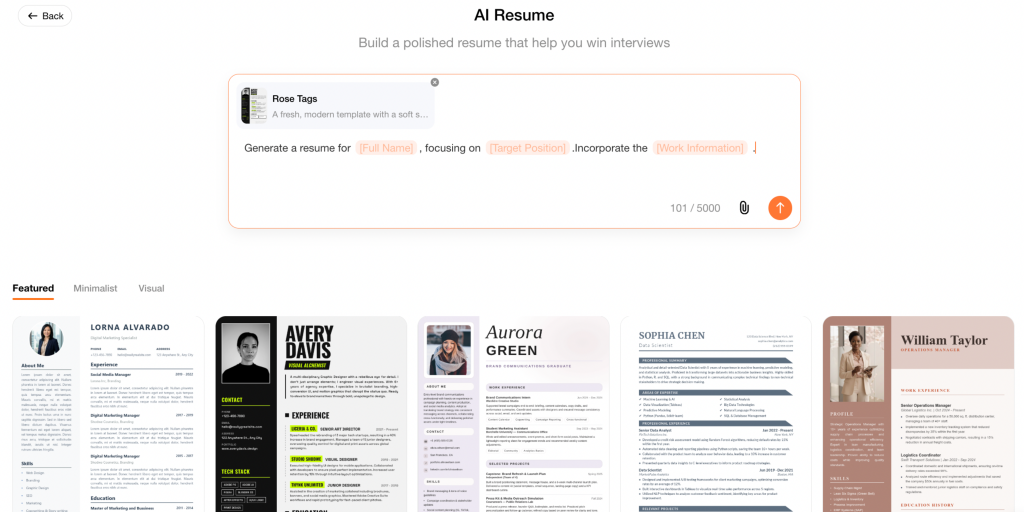 Oreate AI - AI Resume