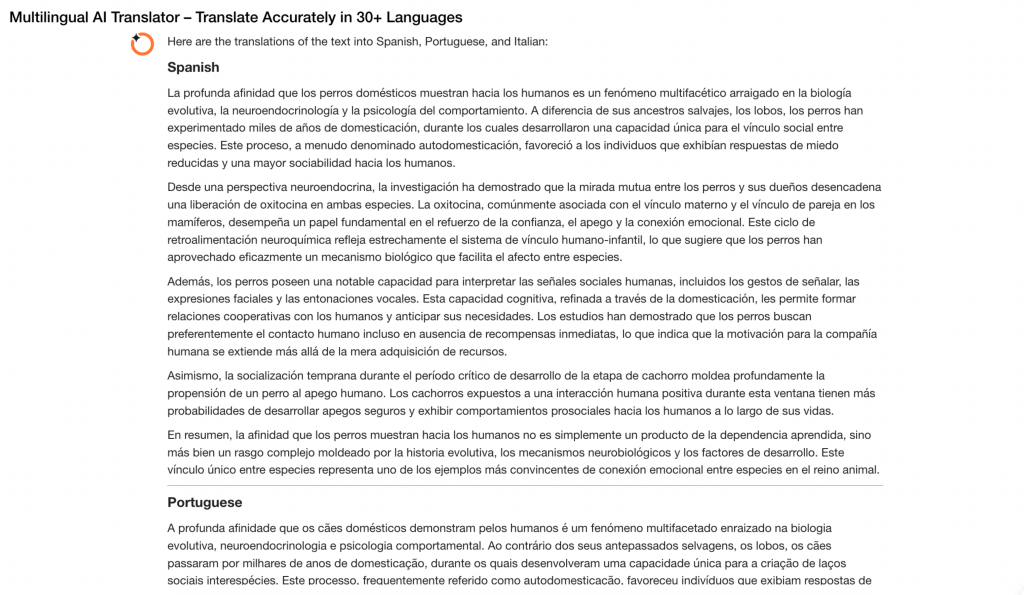 Oreate AI - AI Translator