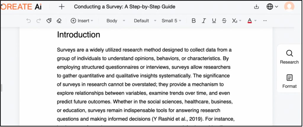 Oreate AI Essay Writer Step-by-Step User Guide Step 6