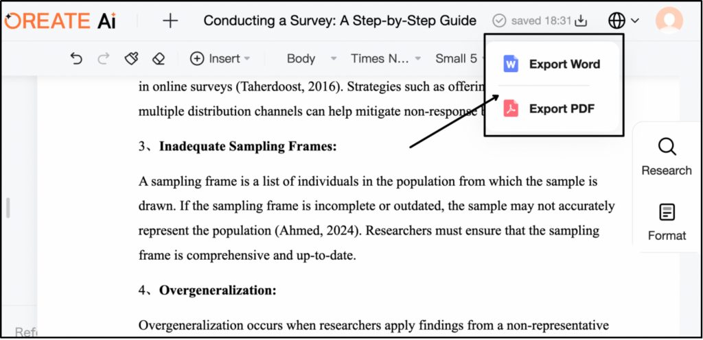Oreate AI Essay Writer Step-by-Step User Guide Step 9