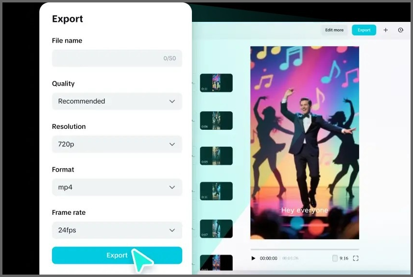 How to Make AI Videos for TikTok Using Capcut: Step 5