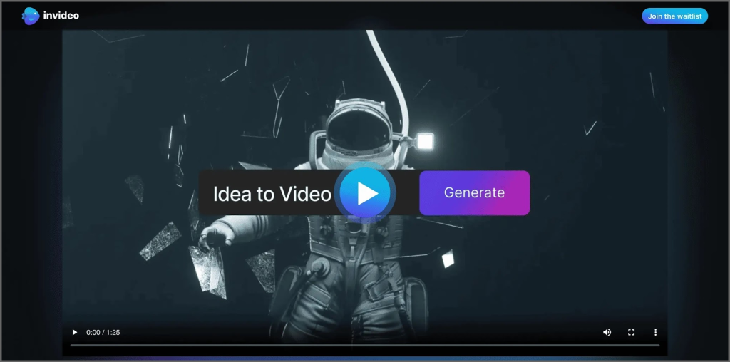 ai-videos-for-tiktok: InVideo AI text to video for TikTok