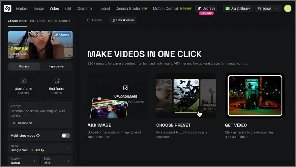 ai-videos-for-tiktok: Higgsfield AI making viral TikTok videos