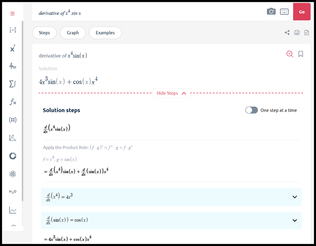 Best AI for Math:: Symbolab