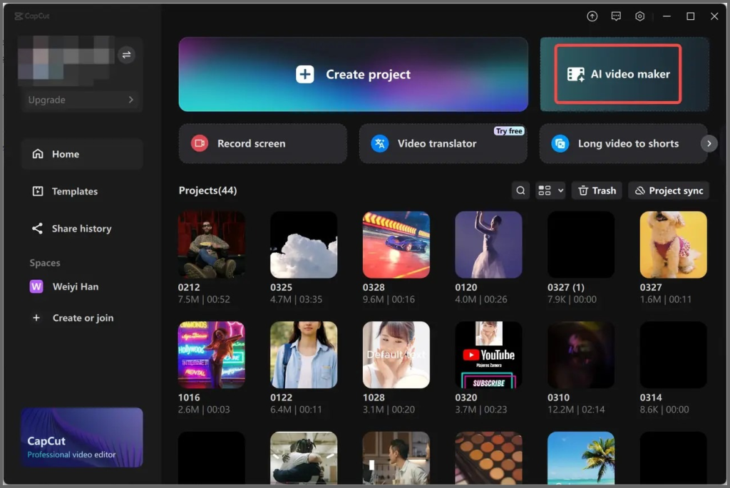 How to Make AI Videos for TikTok Using Capcut: Step 3